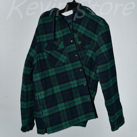 Cloudveil mens shirt jacket Quilted Flannel - Picture 8 of 11